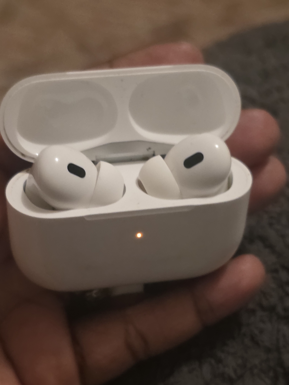 Apple AirPods Pro 2nd Generation (White) Wireless Noise-Canceling Earbuds A2700